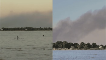 Los incendios en las islas