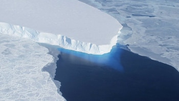 Glaciar en la Antártida Occidental