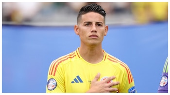 James Rodríguez, jugador de la