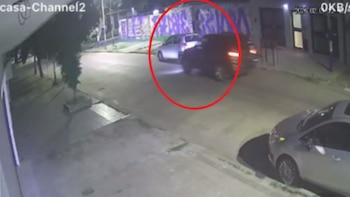 Cámara de seguridad capta colisión